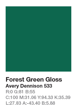 EM 533 Forest Green matn